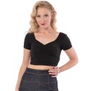 Steady Clothing Crop Top - Isabelle Schwarz XL