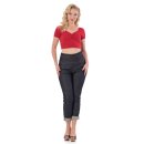 Steady Clothing Crop Top - Isabelle Red S