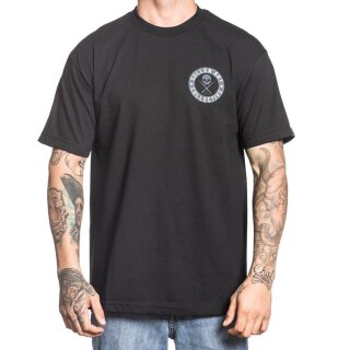 Sullen Clothing T-Shirt - Badge Of Honor Bricks Black & Blue