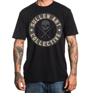Sullen Clothing T-Shirt - Badge Of Honor Harbor Noir