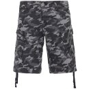 Pantalones cortos de carga de queroseno Rey - Camuflaje de las Bermudas W: 30