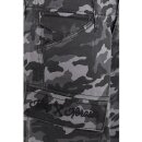 King Kerosin Cargo Shorts - Bermuda Camouflage W: 32