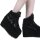Zapatos de plataforma de terciopelo Killstar - Zapatillas de plataforma Mermad