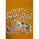 Camicia da lavoro vintage King Kerosin - Hot Rod Ochre Yellow XXL