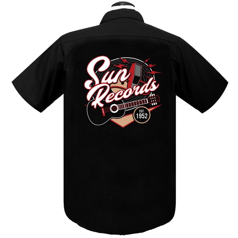 Sun Records by Steady Clothing Worker Hemd - Night Hop M