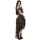 Burleska Corset Dress - Ophelie Brocade King Brown 46