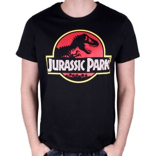 T-shirt Jurassic Park - Logo classique S