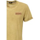 T-shirt King Kerosin - Speed Shop CA Jaune
