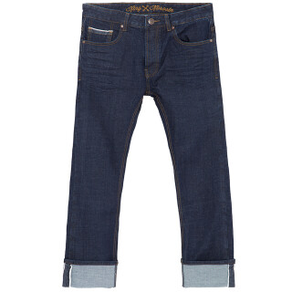 King Kerosin Jeans Trousers - Selvedge Rinsed Wash W34 / L36