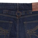 Pantaloni Jeans King Kerosin - Lavaggio con cimosa risciacquo W40 / L36