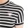 Queen Kerosin T-Shirt - Black & White Crop Top S