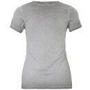 Queen Kerosin T-Shirt - Drive Fast Grey