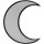 Killstar Wandspiegel - Crescent Moon