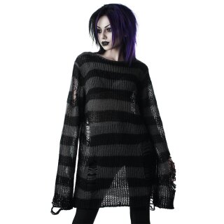 Killstar Knitted Sweater - Ash XS