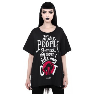 Killstar Relaxed Top - People Suck S
