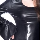 Banned Faux Leather Mini Dress - Minimal Goth