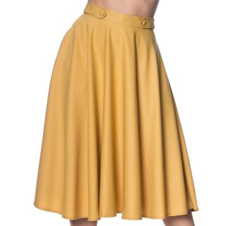 Dancing Days Circle Skirt - Di Di Swing Yellow 3XL