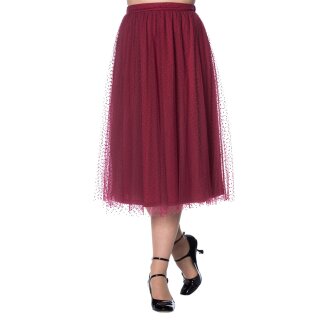 Gonna in tulle Dancing Days - Timea Burgundy