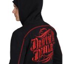 Chaqueta con capucha Hyraw - Death Dealer Red XXL
