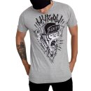 Camiseta de Hyraw - Hardcore Monkey Grey