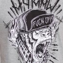 Hyraw T-Shirt - Hardcore Monkey Grau L