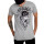 Hyraw T-Shirt - Hardcore Monkey Grau XL