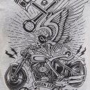 T-shirt Queen Kerosin - Drive Fast Gris Clair XL