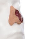 Sortie de peau plaie au latex naturel - nez de zombie