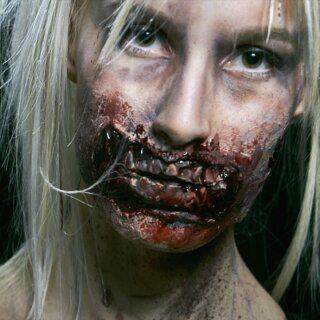 Exit-Skin ferita da lattice naturale - Zombie bocca Angelina
