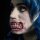 Sortie de peau plaie au latex naturel - bouche de zombie Angelina