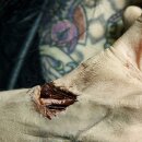 Exit-Skin herida de látex natural - manos de zombie
