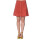 Banned Retro Cord Mini Skirt - Erica Blood Orange XL