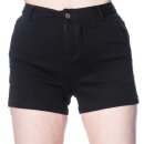 Banned Alternative Denim Shorts - Stud