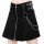 Killstar Pleated Mini Skirt - Nancy Black