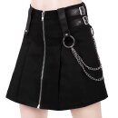 Mini jupe plissée Killstar - Nancy Noir XS