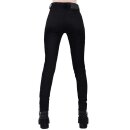 Killstar Jeans Pantaloni Jeans - Mazzy Lace-Up Black XS