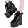 Killstar scarpe con plateau in vernice - Dead 4Ever Platform Sneakers