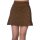 Banned Retro Mini Skirt - Bella Houndstooth Ochre XS