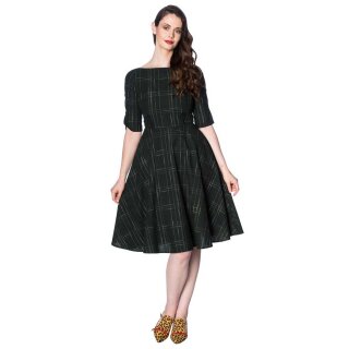 Banned Retro Vintage Kleid - Gabrielle Check 4XL