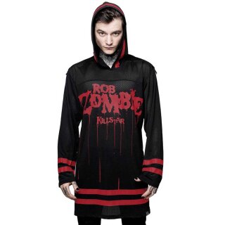 Killstar X Rob Zombie Longsleeve T-Shirt - Hellbilly Hockey Jersey