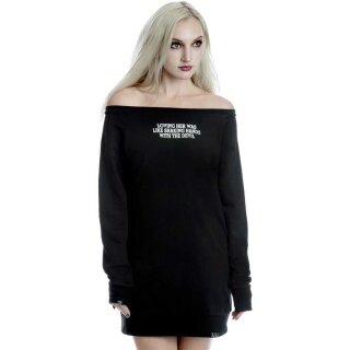 Killstar Sweater Minikleid - Shes Trouble XS