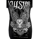 Killstar V-Hals T-Shirt - Dont Back Down XS