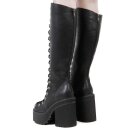 Killstar Plateaustiefel - Bloodletting Knee-High Boots