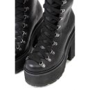Killstar Platform Boots - Bloodletting stivali al ginocchio alti