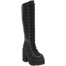 Killstar Plateaustiefel - Bloodletting Knee-High Boots