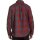 Sullen Clothing Flannel Shirt - Checks Red-Grey