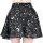 Killstar Star Print Chiffon Mini Skirt - Milky Way