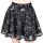 Killstar Star Print Chiffon Mini Skirt - Milky Way XXL