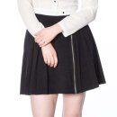 Banned Alternative Pleated Mini Skirt - Undertaker