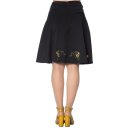 Banned Retro Circle Skirt - Serpent Flare XS